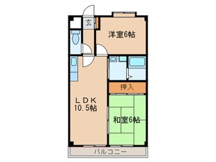 グリ－ンハイツ瑞穂の物件間取画像